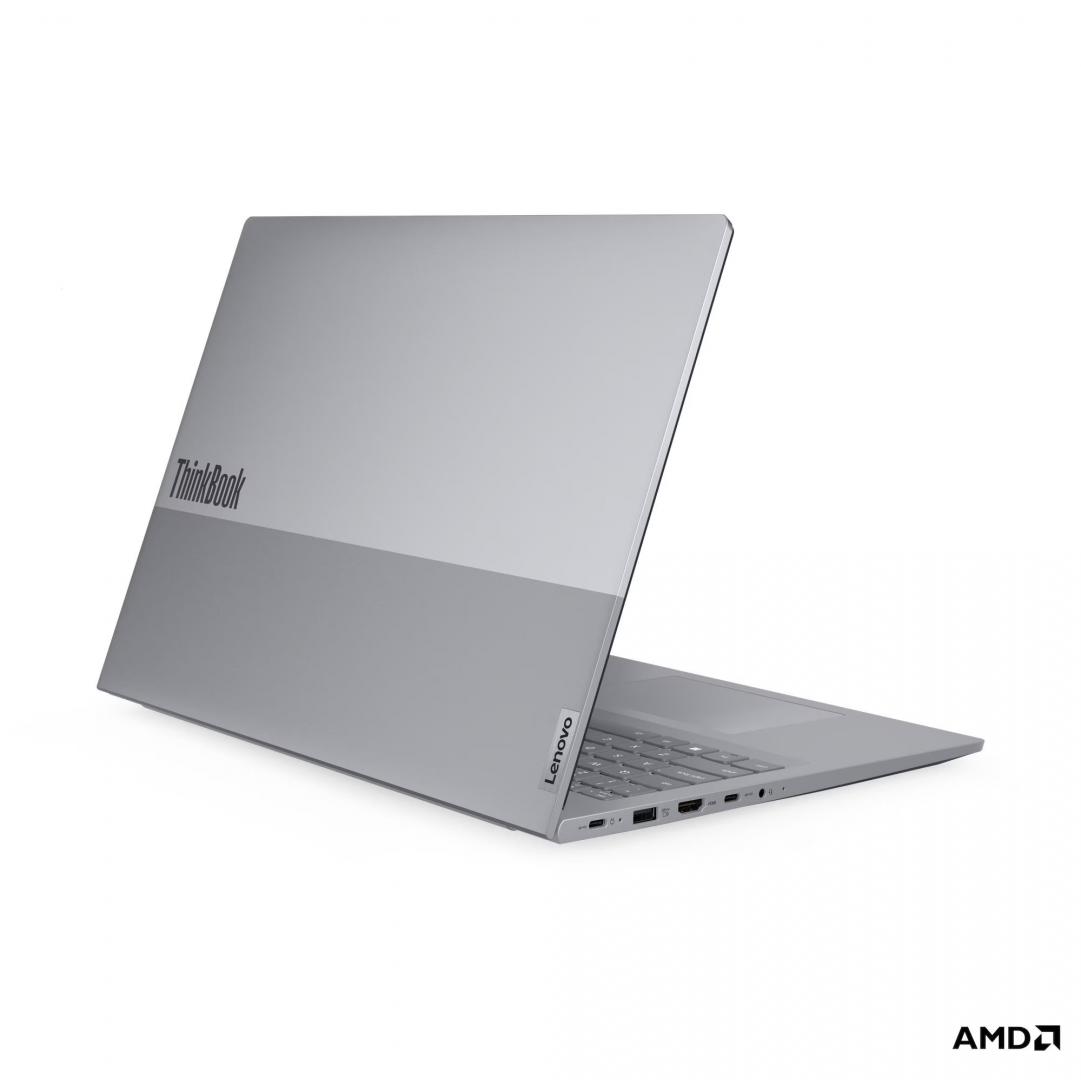 Laptop SMB Lenovo ThinkBook 14 G9 AHP, cu procesor AMD Ryzen 7 250, 14'' IPS, 32 GB DDR5, 512 GB SSD, AMD Radeon 780M, Fara OS, 3 ani Garantie (21V0000NRI) - imagine 7