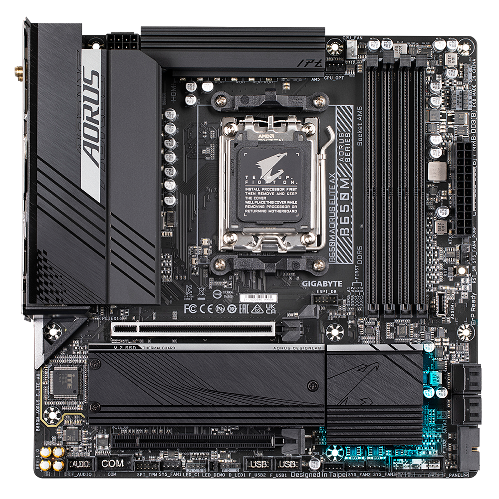Placa de bază Gigabyte B650M AORUS ELITE AX AM5 (B650M AOR ELITE AX) - imagine 2