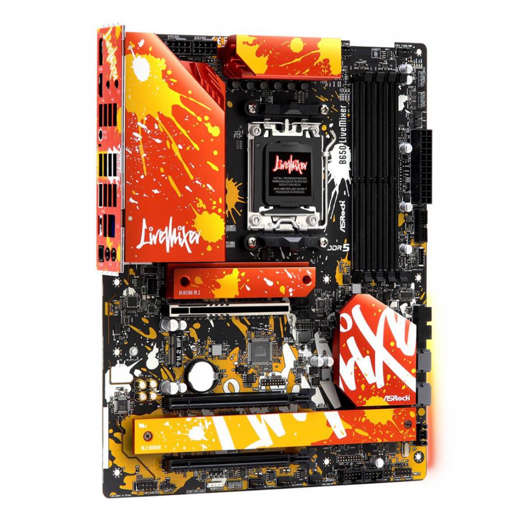 Placa de bază ASRock B650 LIVEMIXER AM5 (B650 LIVEMIXER) - imagine 3