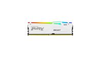 Memorie RAM Kingston DDR5 64GB 5600Mhz CL36 1.35V Dual Channel Kit Fury Beast White RGB EXPO (KF556C36BWEAK2-64)