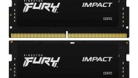 Memorie RAM notebook Kingston Impact, SODIMM, DDR5, 16GB (2x8GB), CL38, 4800MHz (KF548S38IBK2-16)