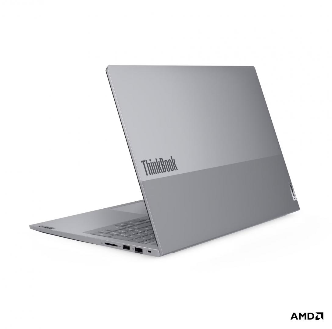 Laptop SMB Lenovo ThinkBook 14 G9 AHP, cu procesor AMD Ryzen 7 250, 14'' IPS, 32 GB DDR5, 512 GB SSD, AMD Radeon 780M, Fara OS, 3 ani Garantie (21V0000NRI) - imagine 6
