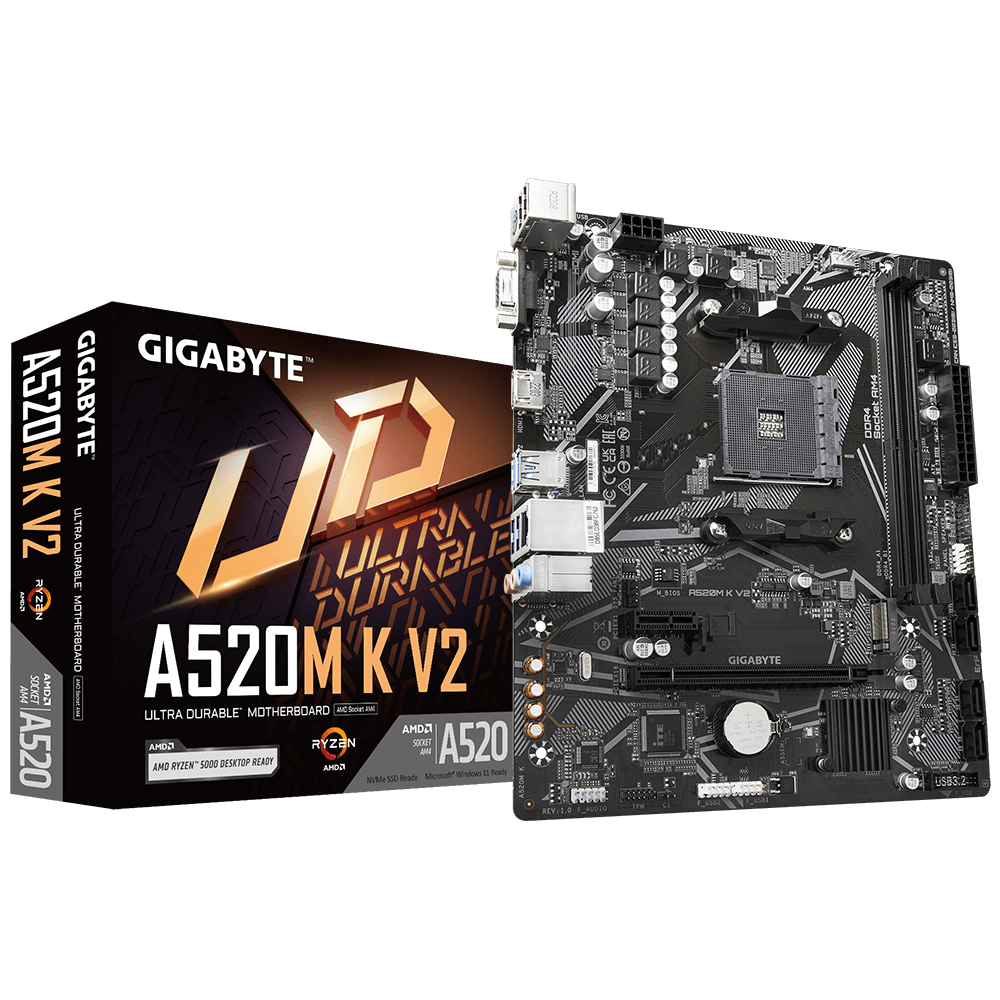 Placa de bază Gigabyte A520M K V2 AM4 (A520M K V2)