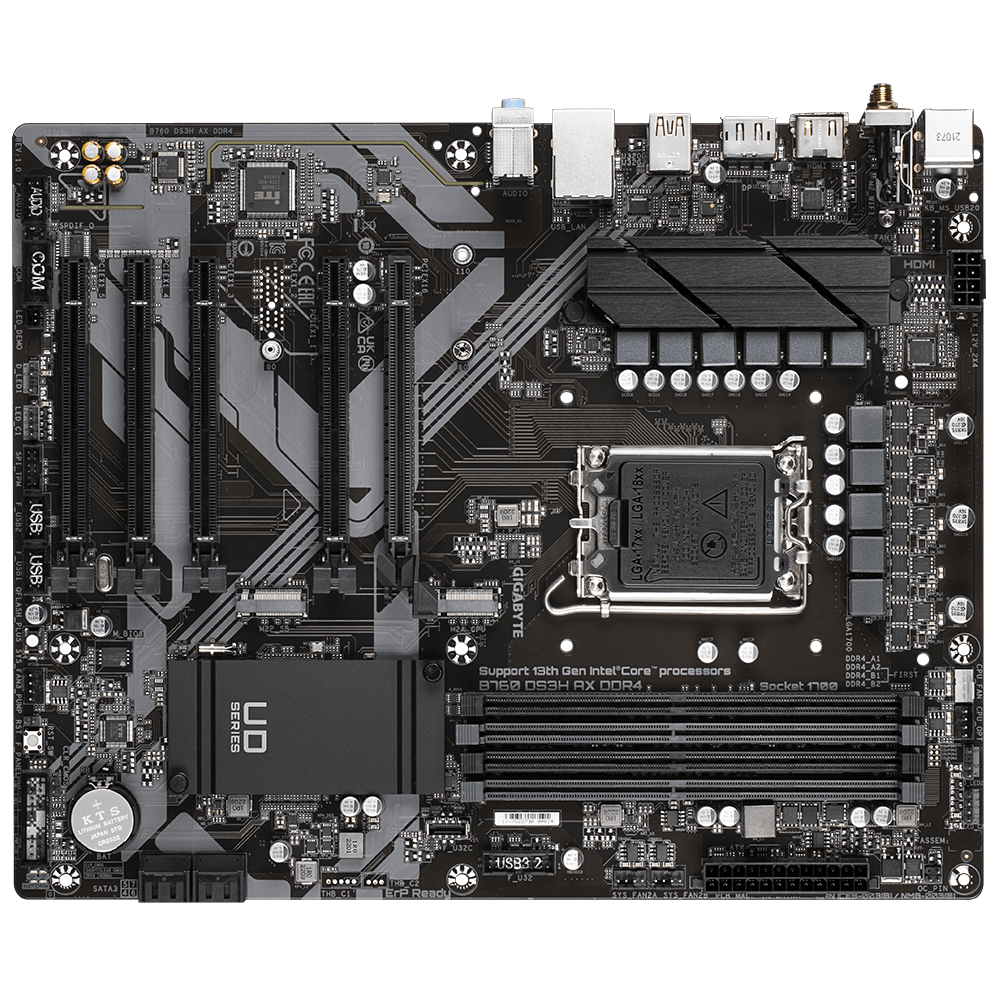Placa de bază Gigabyte B760 DS3H AX DDR4 LGA1700 (B760 DS3H AX DDR4) - imagine 3