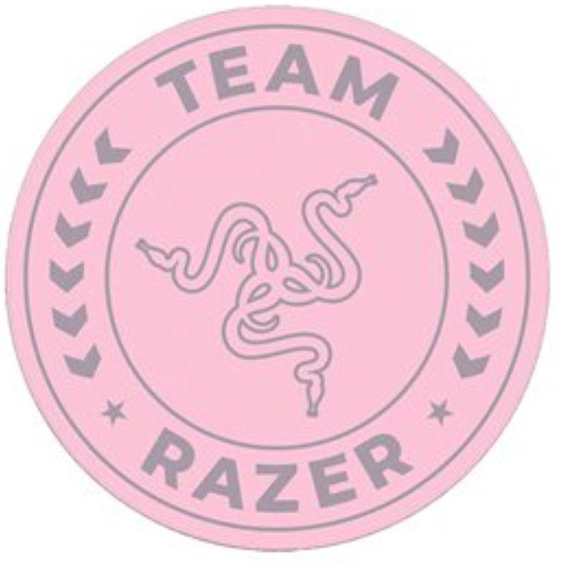 Covor de podea Razer Team, stratul superior: 100% catifea din poliester reciclat, stratul central: 100% material netesut reciclat, stratul inferior: strat de bază antiderapant din silicon, roz (RC81-03920300-R3M1)