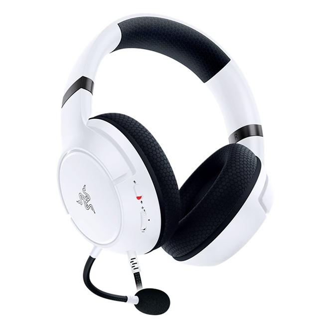 Casti Razer Blackshark V2 HyperSpeed cu fir, frecventa 12 Hz – 28 kHz, sensibilitate 100 dB, izolare fonica pasiva, frecventa de raspuns microfon: 100 Hz – 10 kHz, autonomie baterie pana la 70 ore, interfata jack 3.5 mm, alb (RZ04-04960200-R3M1) - imagine 2