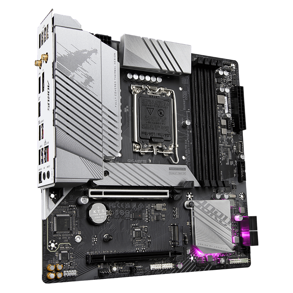 Placa de bază Gigabyte B760M AORUS ELITE AX LGA1700 (B760M A ELITE AX) - imagine 3