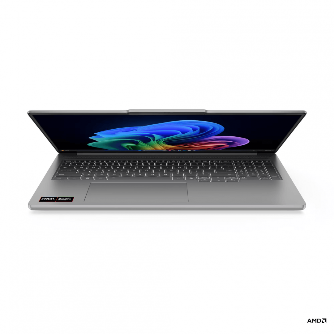 Laptop Lenovo IdeaPad Pro 5 16AKP10, 16" 2.8K (2880x1800) OLED 500nits (typical) / 1100nits (peak) Glossy, 100% DCI-P3, 120Hz VRR, DisplayHDR™ True Black 1000, AMD Ryzen™ AI 7 350 (8C / 16T, 2.0 / 5.0GHz, 8MB L2 / 16MB L3), video NVIDIA® GeForce RTX™ 5050 8GB GDDR7, RAM 32GB Soldered LPDDR5x-8000 (83JN001ARM) - imagine 3