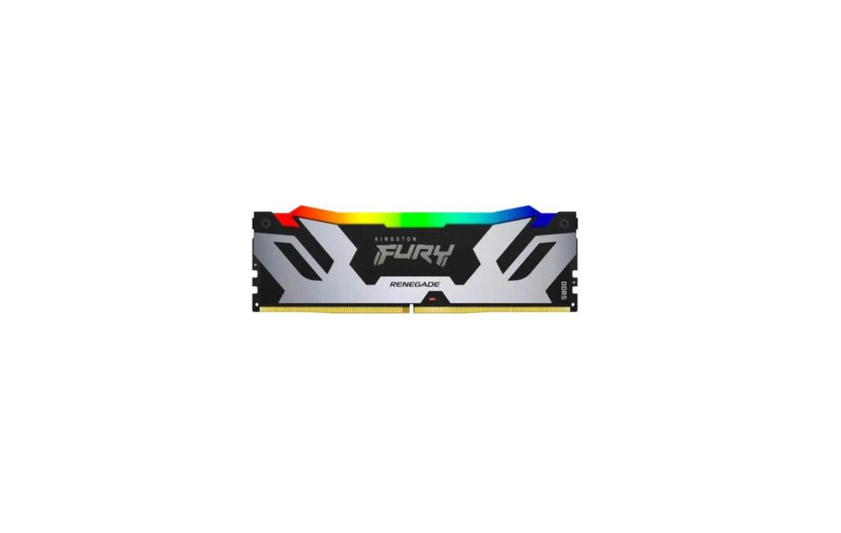 Memorie RAM Kingston DDR5 16GB 6800MHz CL36 1.4V Fury Renegade Silver/Black RGB XMP (KF568C36RSA-16)