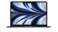 MacBook Air 13.6" Retina/Apple M2 (CPU 8-core, GPU 8-core, Neural Engine16-core)/16GB/256GB - Midnight - INT KB (2022) (MC7X4ZE/A)