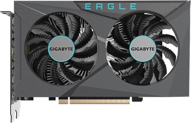 Placa Video Gigabyte GeForce RTX 3050 EAGLE OC 6G GDDR6 96 bit, PCIE 4.0, 2x DP 2x HDMI (GV-N3050EAGLE OC-6GD) - imagine 2