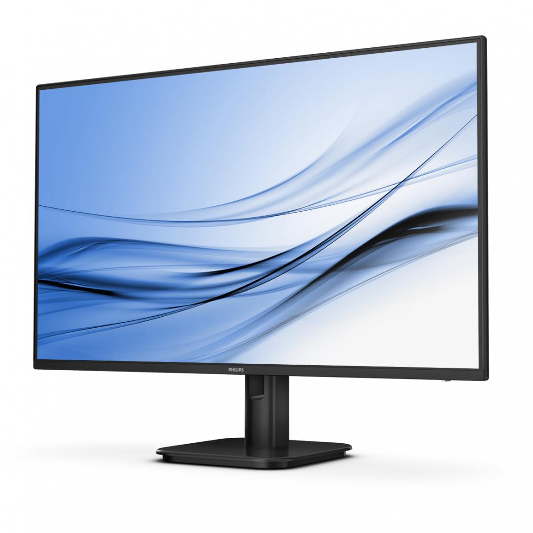 Monitor Philips 27" 27E1N1100A/00, Diagonal (inch): 27, Diagonal (cm): 69, Aspect ratio: 16:9, Panel: IPS, Resolution: 1920x1080, Refresh Rate: 100Hz, Response time GtG: 4ms, Response time MPRT: 1ms, Brightness (max): 250 cd/㎡, Contrast (static) : 1300:1, Contrast (dynamic): Mega Infinity DCR (27E1N1100A/00) - imagine 15