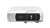 PROJECTOR EPSON EB-FH54, Tehnologie 3LCD, Luminozitate: 4100 lumeni, Rezolutie: 1080p, Aspect: 16:9, Contrast 16.000 : 1, Sursa lumina: Lampa, Dimensiune maxima proiectie: 31"-304", Distanta proiectie: 0.9m-8.9m, Interfata: USB, WI-FI, 2 x HDMI, Miracast, Jack, Dimensiuni: 309‎ x 293 x 105 mm (V11HB59040)