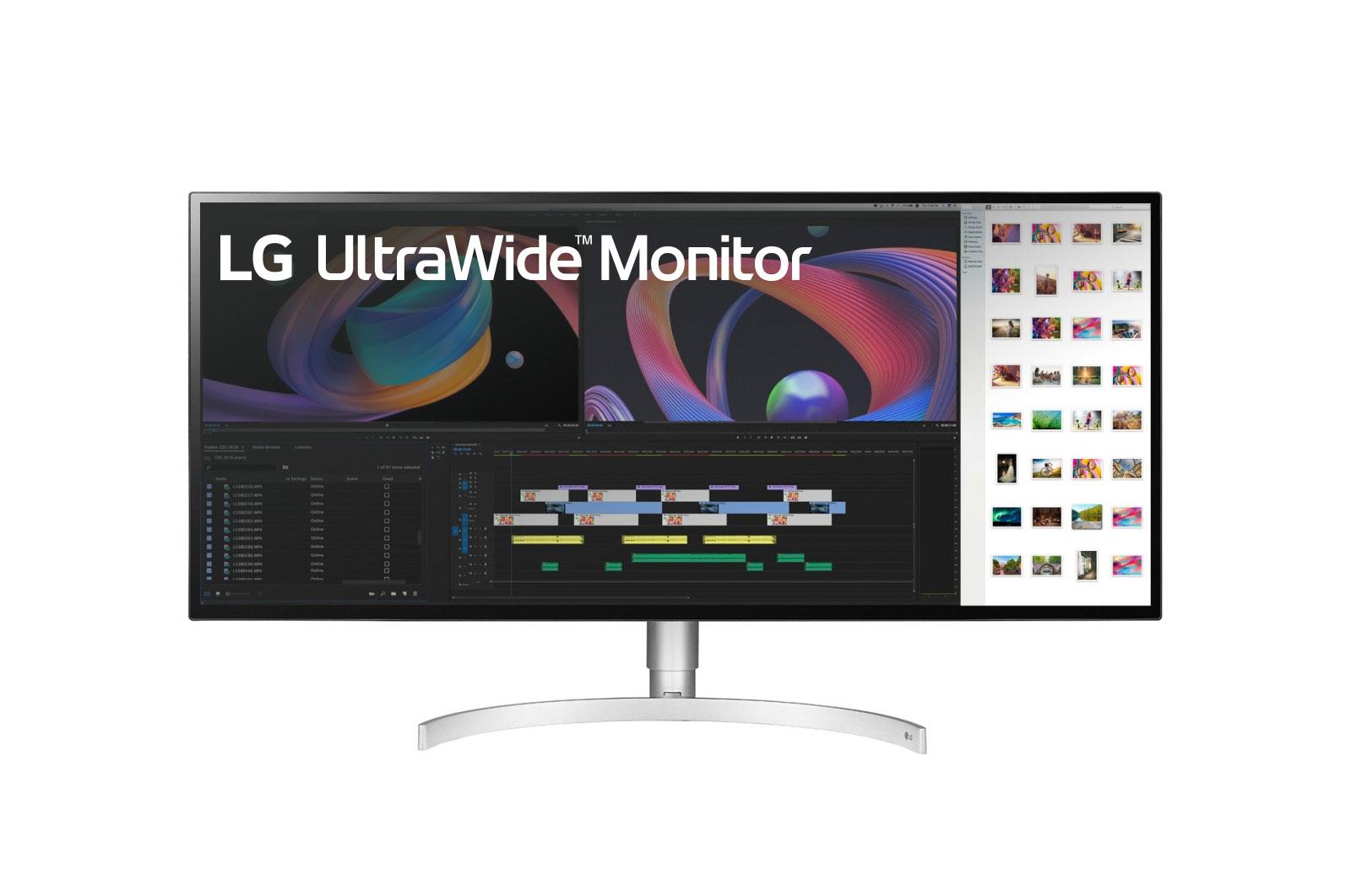 Monitor Consumer LG 34WK95UP-W, 34", 5120 x 2160 pixeli, White, 3 ani Garantie (34WK95UP-W.AEU)
