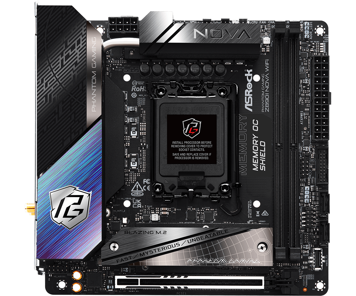 Placa de bază ASRock Z890I NOVA WIFI LGA1851 (Z890I NOVA WIFI) - imagine 2