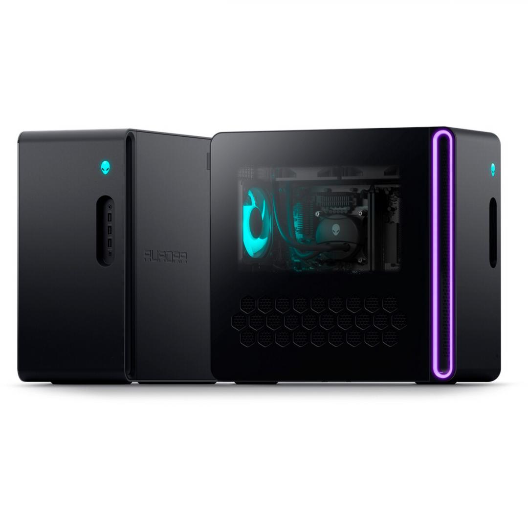 Desktop Gaming Dell Alienware Aurora ACT1250 cu procesor Intel Core Ultra 7 265KF pana la 5.5 GHz, 64 GB DDR5, 4TB None, RTX 5080, Windows 11 Pro, Black, 3 ani Garantie (AW1250U76445080W11P) - imagine 2