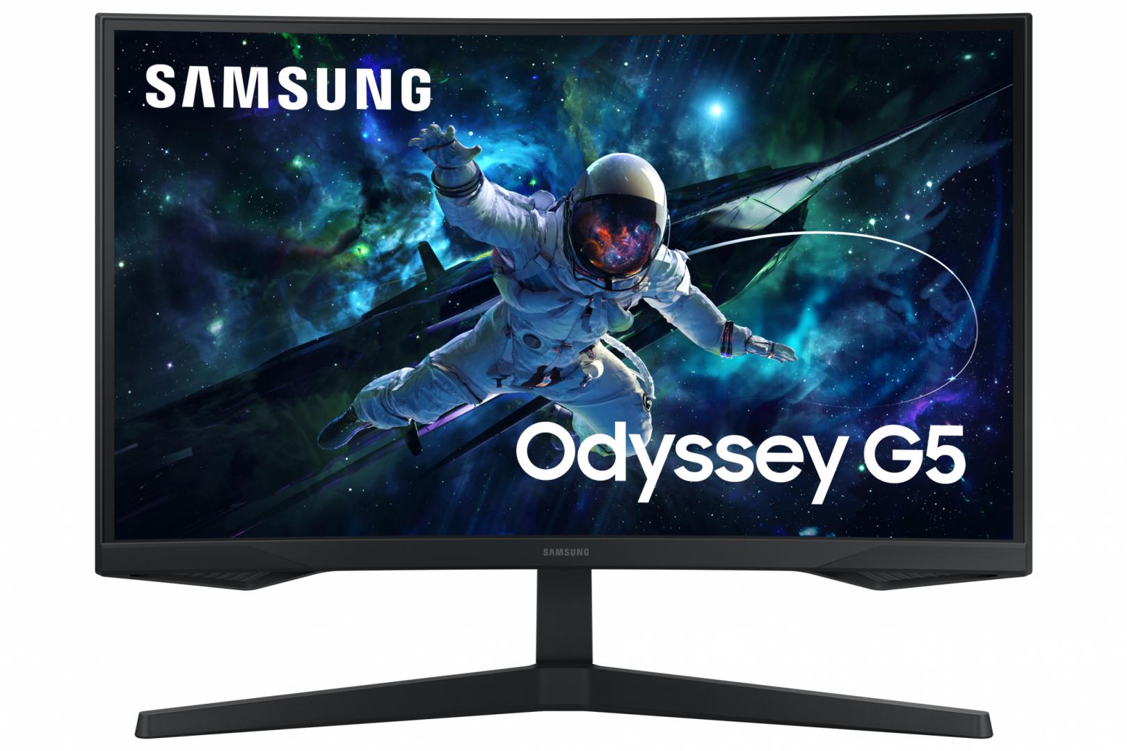Monitor Samsung 27" LS27CG552EUXEN, Curvature: 1000R, Diagonal (inch): 27, Diagonal (cm): 69, Aspect ratio: 16:9, Panel: VA, Resolution: 2560x1440, Refresh Rate: 165Hz, Response time MPRT: 1ms, Brightness (max): 300 cd/m², Contrast (static) : 2500:1, Contrast (dynamic): Mega Infinity DCR, Viewing (LS27CG552EUXEN)
