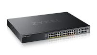 ZYXEL XGS2220-30HP, L3 Access Switch, 400W PoE, 16xPoE+/10xPoE++, 24x1G RJ45 2x10mG RJ45, 4x10G SFP+ Uplink, incl. 1 yr NebulaFlex Pro (XGS2220-30HP-EU0101F)