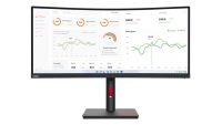 Monitor Lenovo ThinkVision T34w-30, 34" (3440x1440) WLED, Anti-glare, Curvature: 1500R, Speakers: Modular Soundbar Support, View Angle (H / V): 178° / 178°, Response Time: 4 ms (Extreme mode) / 6 ms (Typical mode), Color Support: 16.7 Million, Refresh Rate: 60Hz, Brightness: 350 nits, Contrast (63D4GAT1EU)