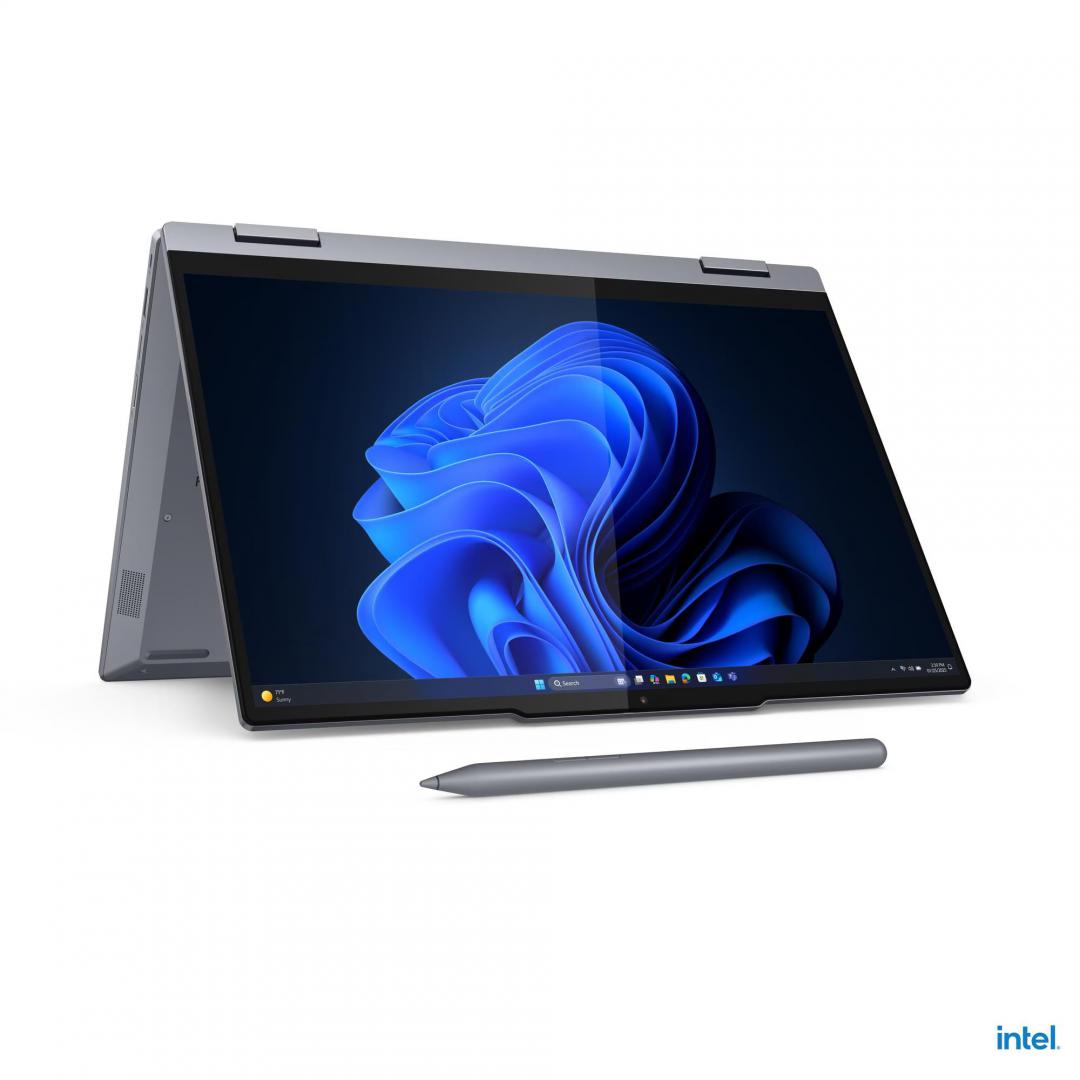 Laptop SMB Lenovo ThinkBook 14 2-in-1 G5 IAU, cu procesor Intel Core Ultra 5 225U, 14'' IPS, 16 GB DDR5, 512 GB, Intel Integrated, Windows 11 Pro, 3 ani Garantie (21SQ0009RI) - imagine 6