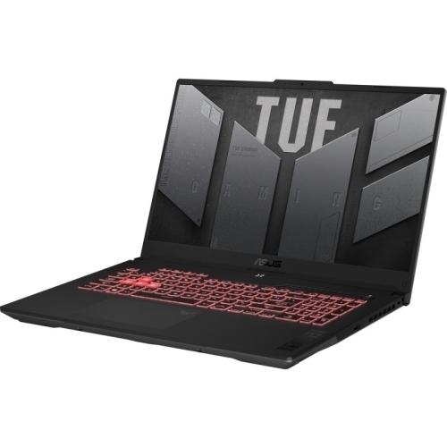 Laptop ASUS TUF Gaming A17 FA707NUG-HX159, AMD Ryzen 7 7445HS, 17.3 inch, RAM 16GB, SSD 1TB, nVidia GeForce RTX 4050 6GB, No OS, Mecha Grey (FA707NUG-HX159) - imagine 2