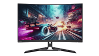 Monitor Gaming 31.5-inch Lenovo Legion R32qc-30, LED, VA WLED, 2560x1440, 60Hz - 180Hz, Anti-glare, Display colors 16.7 Million, Color Gamut: 99% sRGB, 90% DCI-P3, Curvature: 1500R, 0.5 ms (MPRT) / 1 ms (Level 4) / 2 ms (Level 3) / 4 ms (Level 2) / 6 ms (Level 1) / 7 ms (G to G), 350 cd/m² cd/m² (67C8GAC1EU)