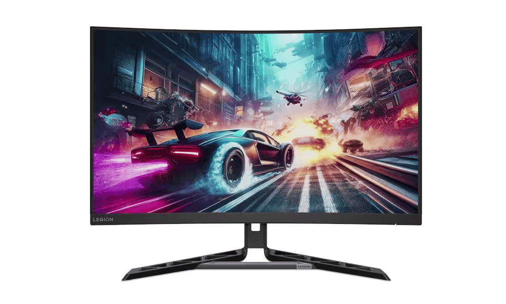Monitor Gaming Lenovo Legion R32qc-30, 31.5", 2560 x 1440 pixeli, Black, 3 ani Garantie (67C8GAC1EU)