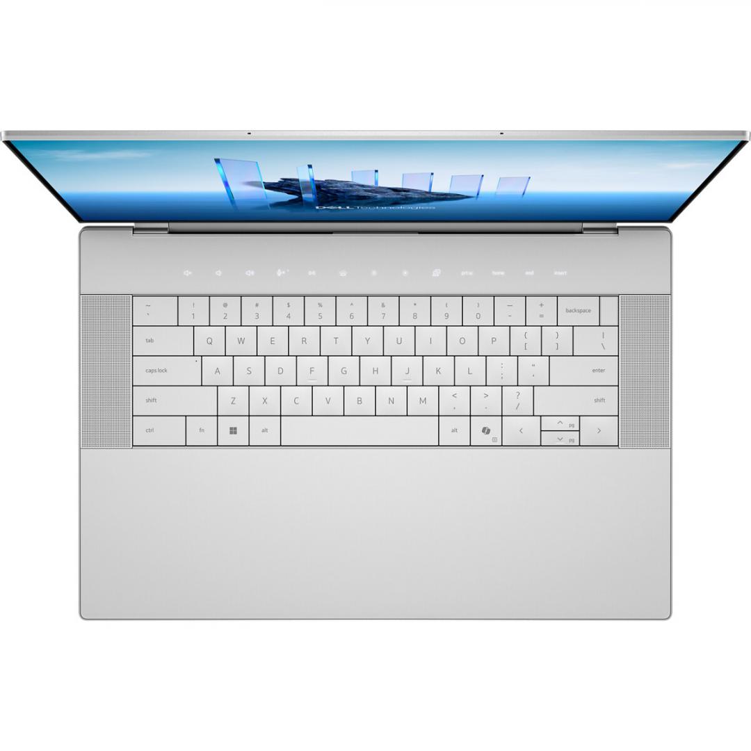 Laptop Consumer Dell 16 Premium DA16250, cu procesor Intel Core Ultra 9 285H, 16.3'' OLED, 32 GB LPDDR5x, 2 TB, NVIDIA GeForce RTX 5060, 8GB GDDR7, Windows 11 Pro, 3 ani Garantie (DLDA1625U9322RTXWP) - imagine 4