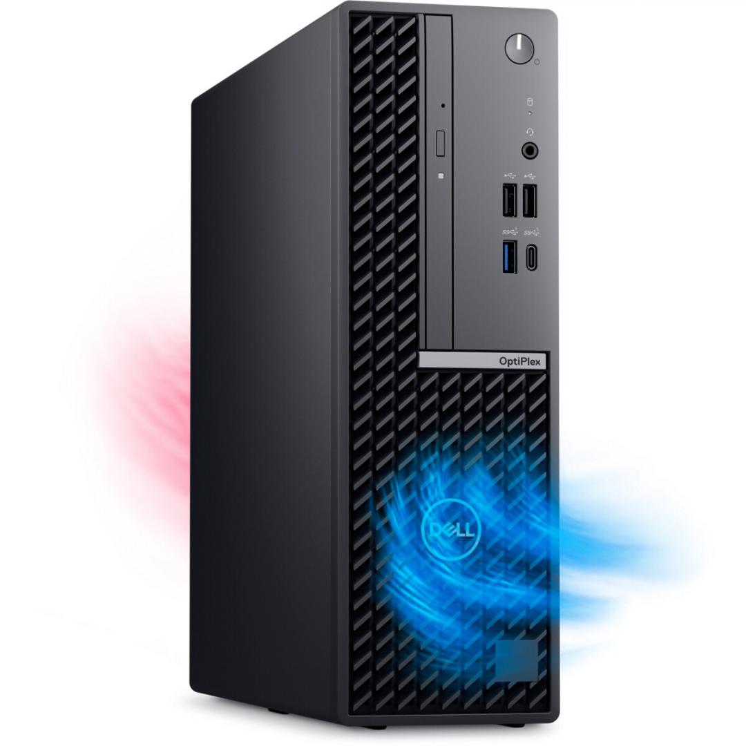 Desktop Dell OptiPlex 7020 Small Form Factor 180W, Intel i3-14100, 8GB Ram, 512GB SSD, Intel Integrated Graphics, Windows 11 Pro (N003O7020SFFEMEA_VP) - imagine 4