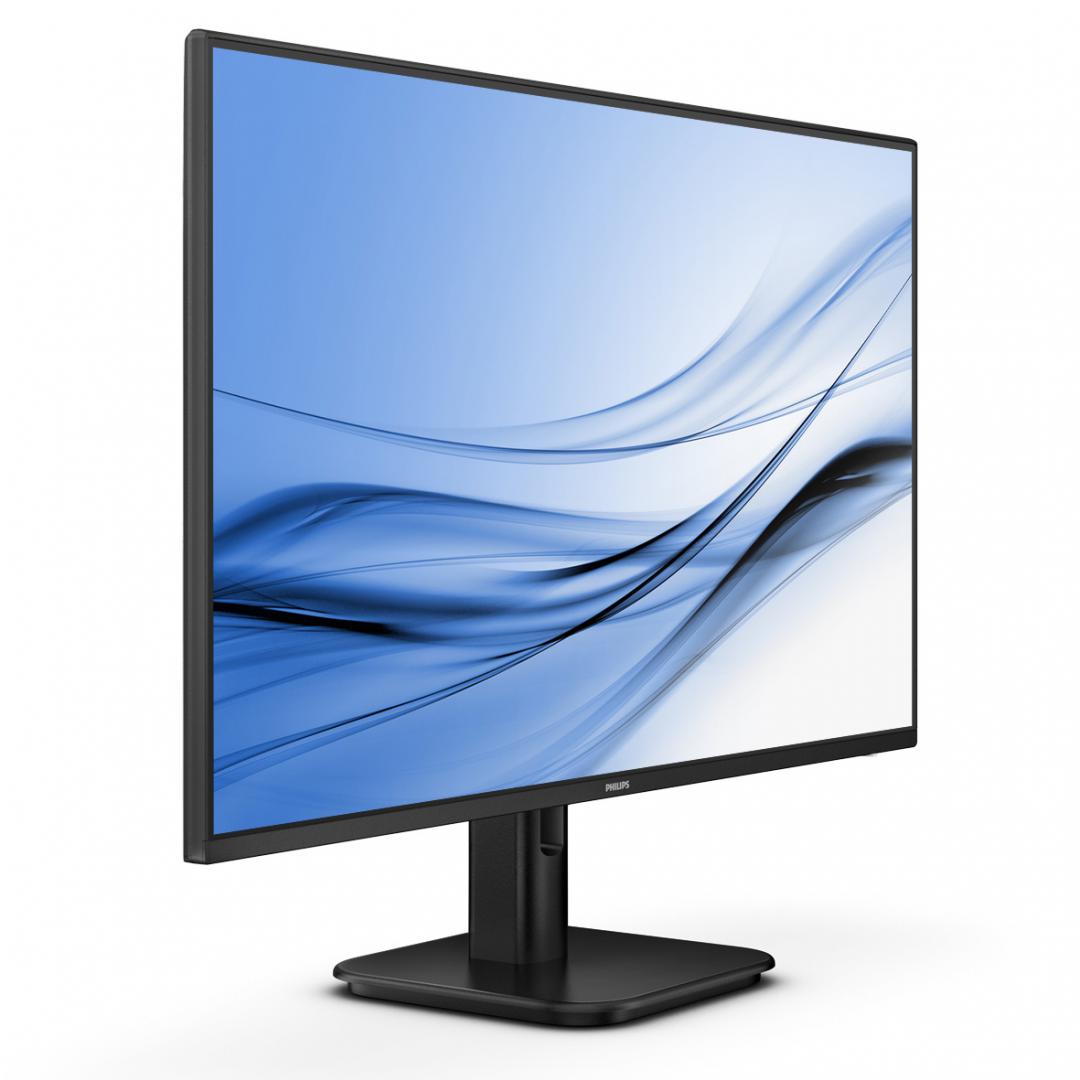 Monitor Philips 27" 27E1N1100A/00, Diagonal (inch): 27, Diagonal (cm): 69, Aspect ratio: 16:9, Panel: IPS, Resolution: 1920x1080, Refresh Rate: 100Hz, Response time GtG: 4ms, Response time MPRT: 1ms, Brightness (max): 250 cd/㎡, Contrast (static) : 1300:1, Contrast (dynamic): Mega Infinity DCR (27E1N1100A/00) - imagine 14