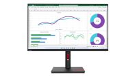 Monitor Lenovo ThinkVision T32h-30 31.5" IPS, QHD (2560x1440), 16:9, Brightness: 350 cd/m², Contrast ratio: 1000:1, Response time: 4ms (Extreme mode) / 6ms (Typical mode), Dot / Pixel Per Inch: 93 dpi, Color Gamut: 99% sRGB, View angle: 178° / 178°, Stand: Tilt, Swivel, Pivot, Height Adjust Stand (63D3GAT1EU)