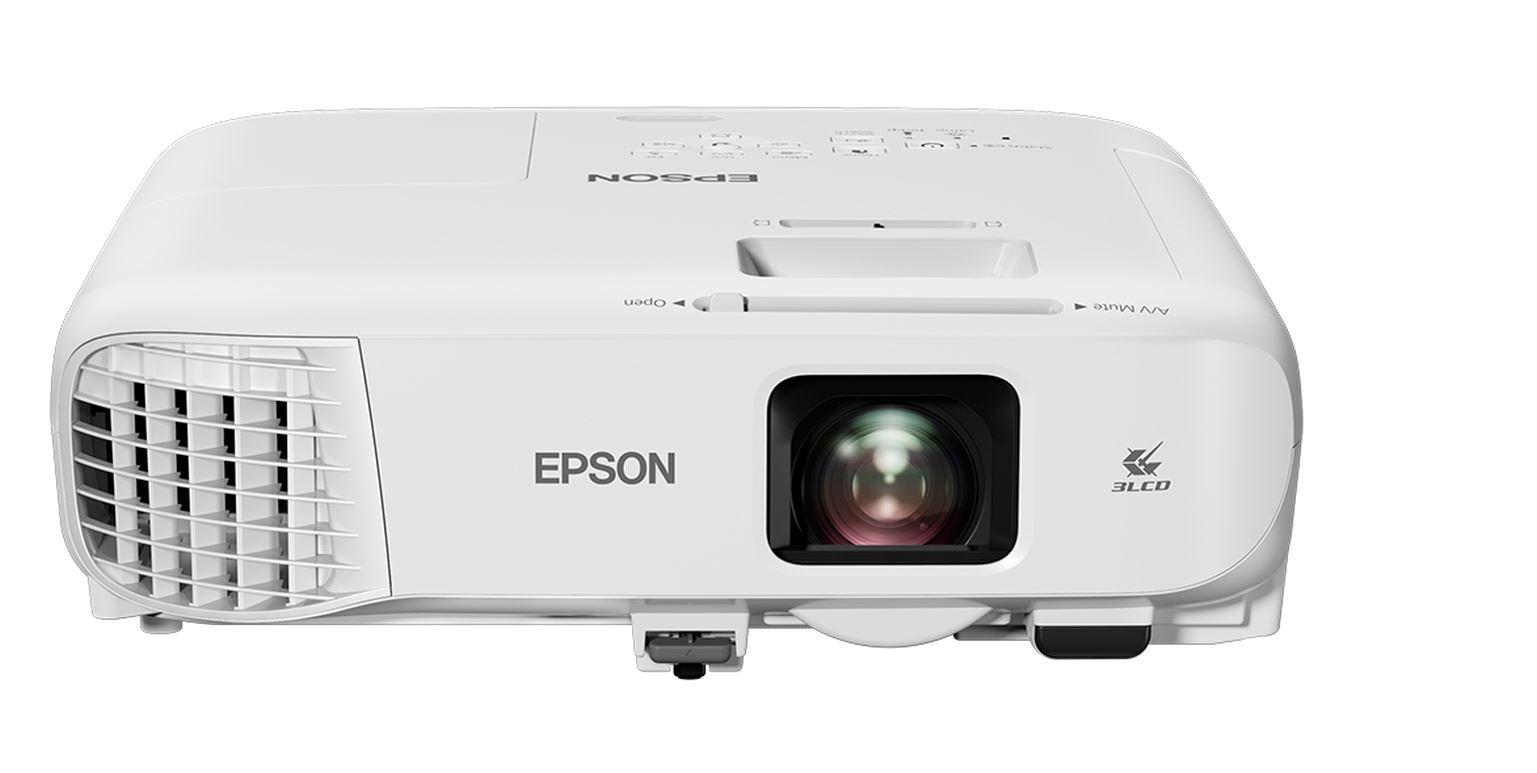 "Proiector EPSON EB-X49, tehnologie 3LCD, display 0.55"", 3.600 Lumeni, Rezolutie XGA , Aspect Ratio 4:3, contrast:16.000:1, sursa lumina: Lampa UHE, 6.000 ore, diagonala: 30""-300"", Interfata:USB 2.0, RS-232C, Interfaţă Ethernet (100 Base-TX/10 Base-T), LAN wireless a/n (5 GHz) (opţional) (V11H982040)