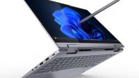 Laptop SMB Lenovo ThinkBook 14 2-in-1 G5 IAU, cu procesor Intel Core Ultra 5 225U, 14'' IPS, 16 GB DDR5, 512 GB, Intel Integrated, Windows 11 Pro, 3 ani Garantie (21SQ0009RI)
