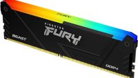 Memorie RAM Kingston DDR4 32GB 3200Mhz CL16 1.35V Fury Beast RGB Black XMP (KF432C16BB2A/32)