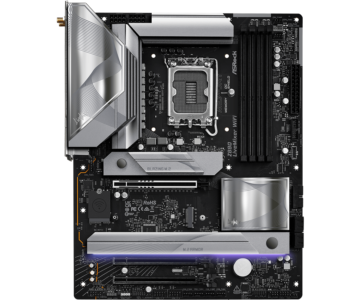 Placa de bază Gigabyte H610I DDR4 LGA1700 (Z890 LIVEMIXER WIFI) - imagine 3