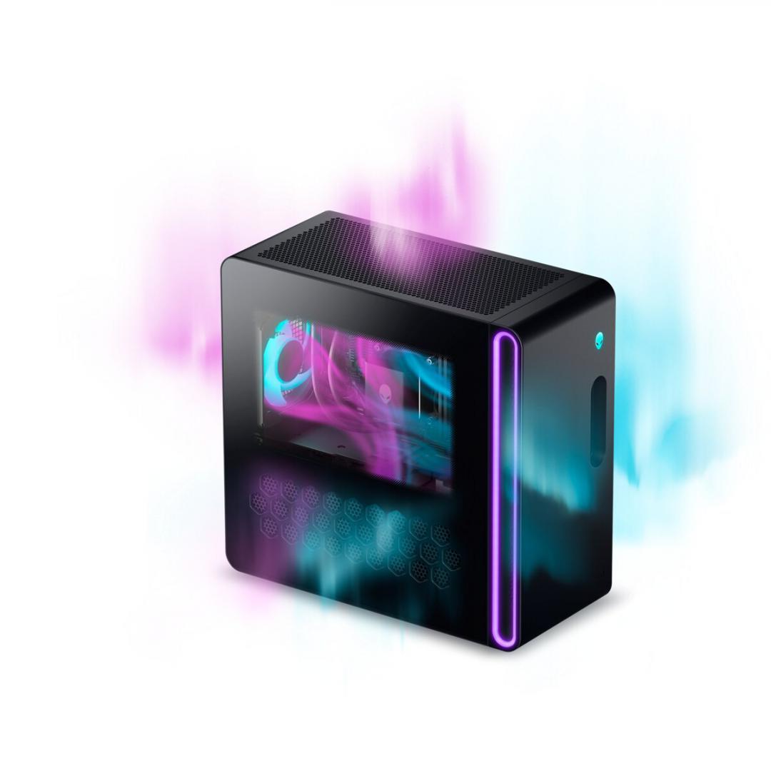 Desktop Gaming Dell Alienware Aurora ACT1250 cu procesor Intel Core Ultra 7 265KF pana la 5.5 GHz, 16 GB DDR5, 4TB SSD, RTX 5080, Windows 11 Pro, Black, 3 ani Garantie (AW1250U71645080W11P) - imagine 10