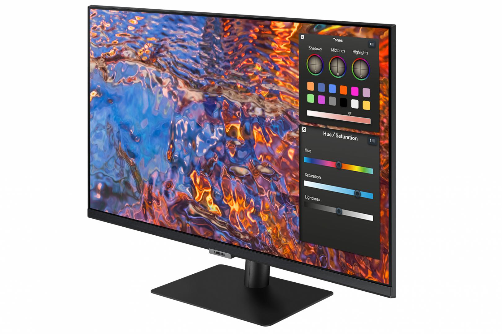 Monitor Samsung 27" LS27B800PXPXEN, Diagonal (inch): 27, Diagonal (cm): 69, Aspect ratio: 16:9, Panel: IPS, Resolution: 3840x2160, Refresh Rate: 60Hz, Response time GtG: 5ms, Brightness (max): 350 cd/m², Contrast (static) : 1000:1, Viewing angle: 178°/178°, Color Gamut Type: 98% DCI, Colours: 1.07B (LS27B800PXPXEN) - imagine 4
