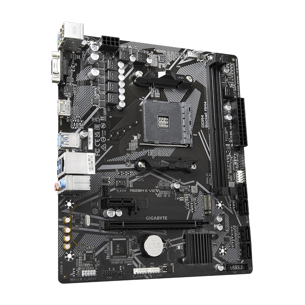 Placa de bază Gigabyte A520M K V2 AM4 (A520M K V2) - imagine 3