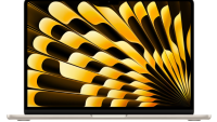 MacBook Air 13.6" Retina/Apple M4 (CPU 10-core, GPU 8-core, Neural Engine16-core)/16GB/256GB - Starlight - INT KB (2025) 30W USB‑C (MW0Y3RO/A)
