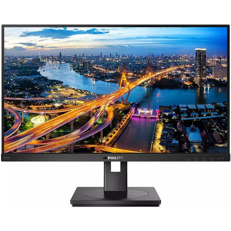 Monitor Philips 27" 272S1AE/00, Diagonal (inch): 27, Diagonal (cm): 69, Aspect ratio: 16:9, Panel: IPS, Resolution: 1920x1080, Refresh Rate: 75Hz, Response time GtG: 4ms, Brightness (max): 250 cd/㎡, Contrast (static) : 1000:1, Contrast (dynamic): 50M:1, Viewing angle: 178°/178° (272S1AE/00)