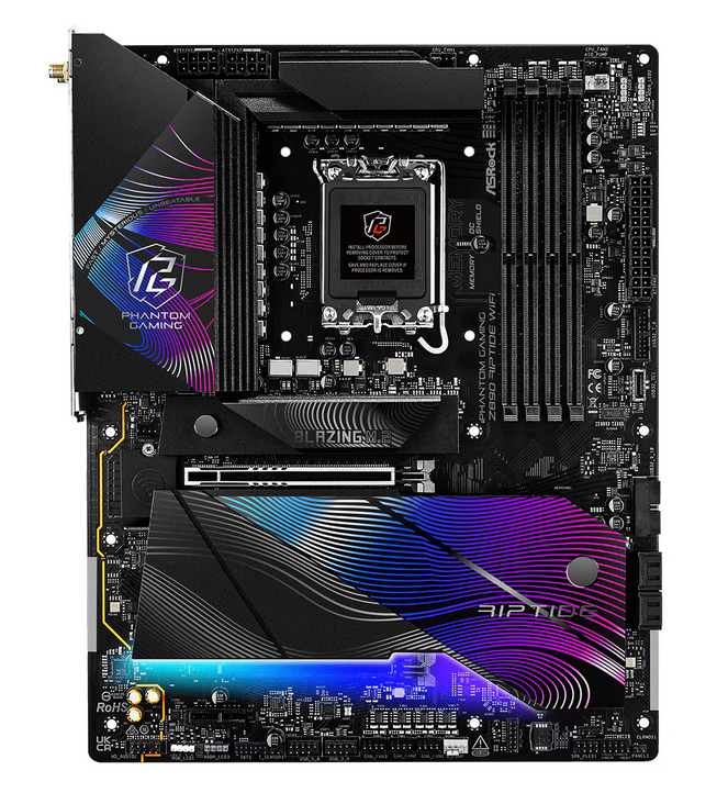 Placa de bază ASRock PHANTOM GAMING Z890 RIPTIDE WIFI LGA1851 (Z890 RIPTIDE WIFI) - imagine 2
