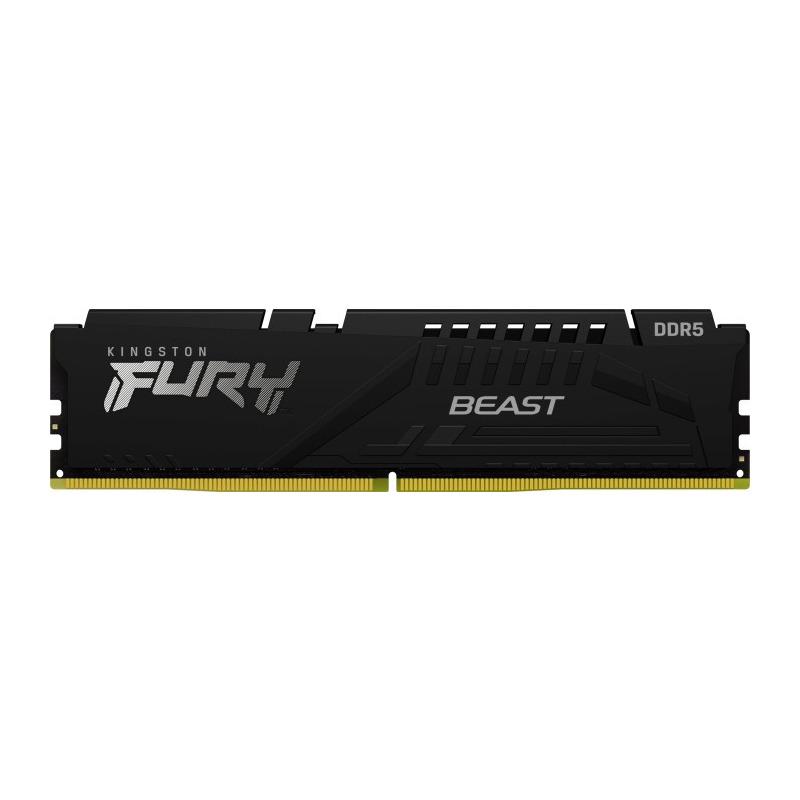 Memorie RAM Kingston DDR5 16GB 5200Mhz CL40 1.25V Fury Beast Black XMP (KF552C40BB-16)