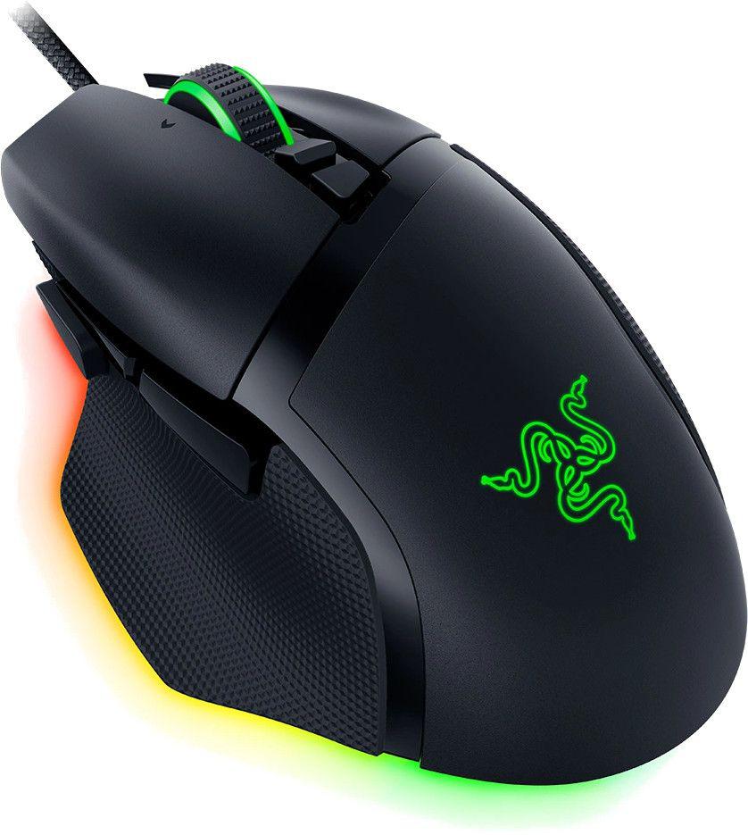 Razer Basilisk V3 35K, cu fir, rezolutie maxima 35000 DPI, 11 butoane programabile, iluminare Razer Chroma™ RGB, senzor Focus Pro 35K Optical Sensor Gen-2, negru (RZ01-05230100-R3M1) - imagine 2