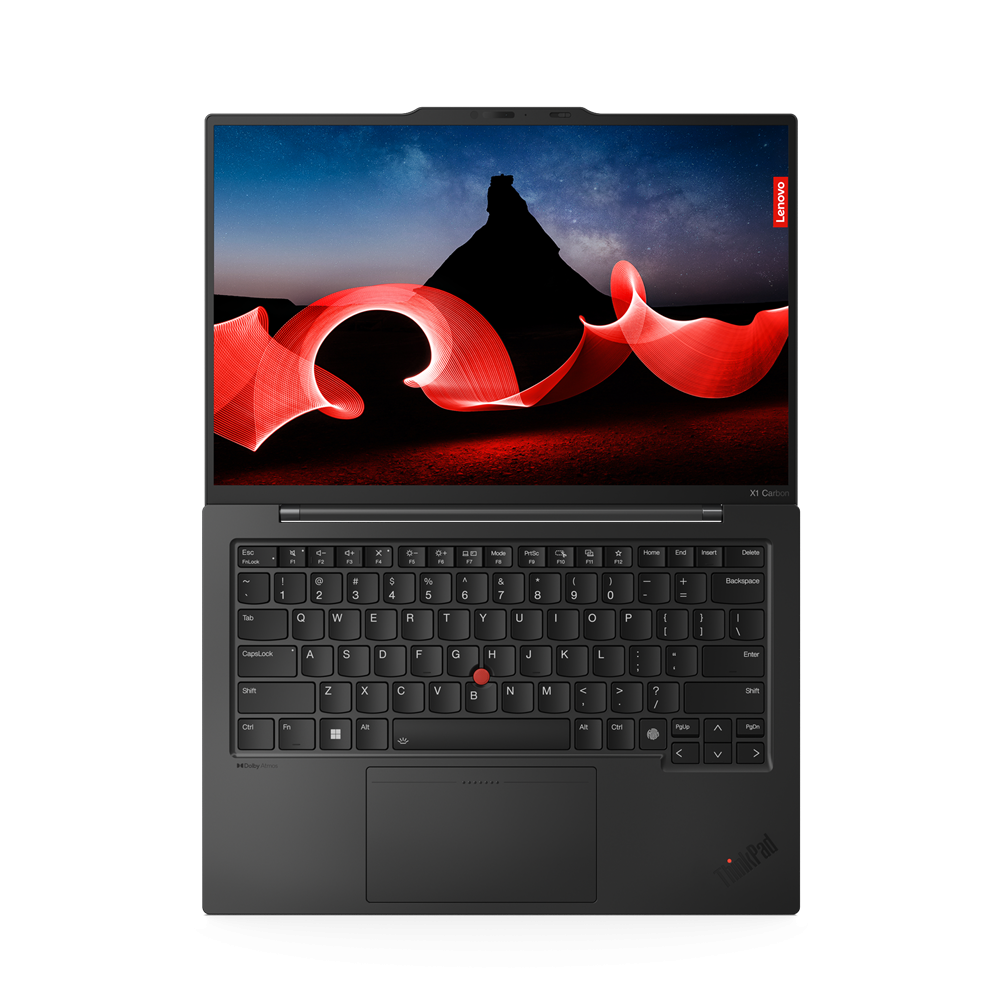 Laptop Lenovo ThinkPad X1 Carbon Gen 12 14" 2.8K OLED Touch, Intel® Core™ Ultra 7 155U, Integrated Intel®Graphics, RAM 32, SSD 1T, 3YP, W11P (21KC006GRI) - imagine 2