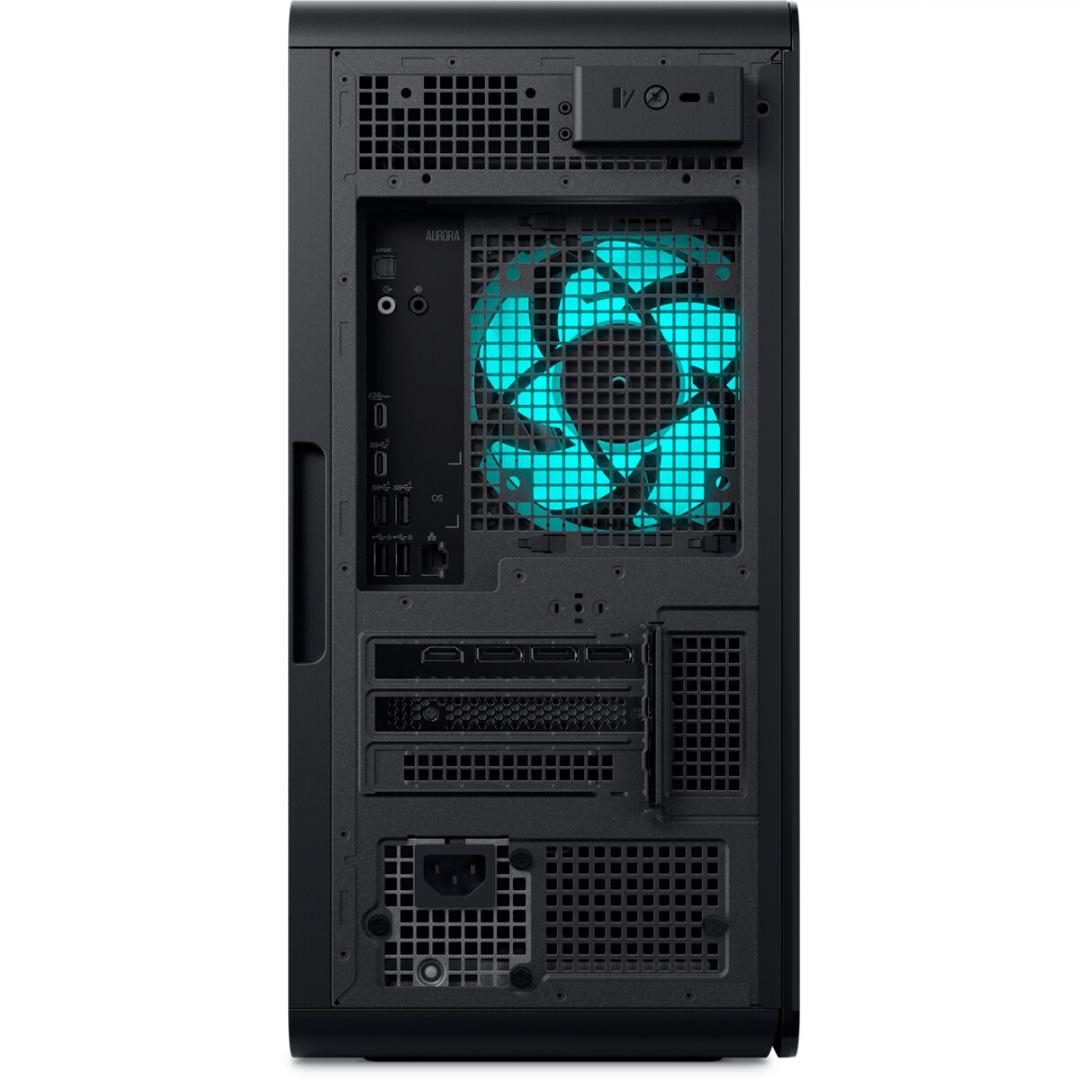 Desktop Gaming Dell Alienware Aurora ACT1250 cu procesor Intel Core Ultra 7 265KF pana la 5.5 GHz, 16 GB DDR5, 4TB SSD, RTX 5080, Windows 11 Pro, Black, 3 ani Garantie (AW1250U71645080W11P) - imagine 8