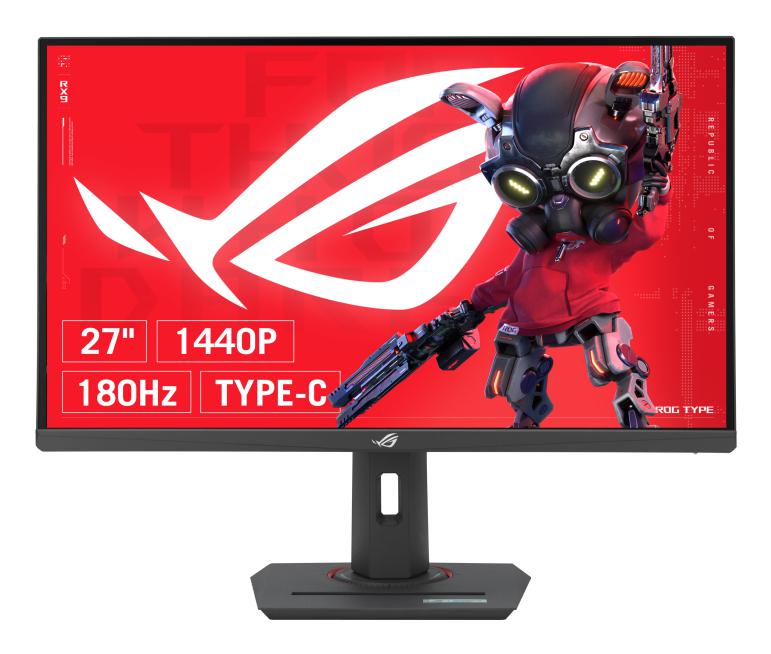 Monitor Asus 27" XG27UCS, Diagonal (inch): 27, Diagonal (cm): 69, Aspect ratio: 16:9, Panel: IPS, Resolution: 3840x2160, Refresh Rate: 160Hz, Response time GtG: 1ms, Brightness (max): 450 cd/m², Contrast (static) : 1000:1, Viewing angle: 178°/178°, Color Gamut Type: DCI-P3, Color Gamut Coverage (XG27UCS) - imagine 4