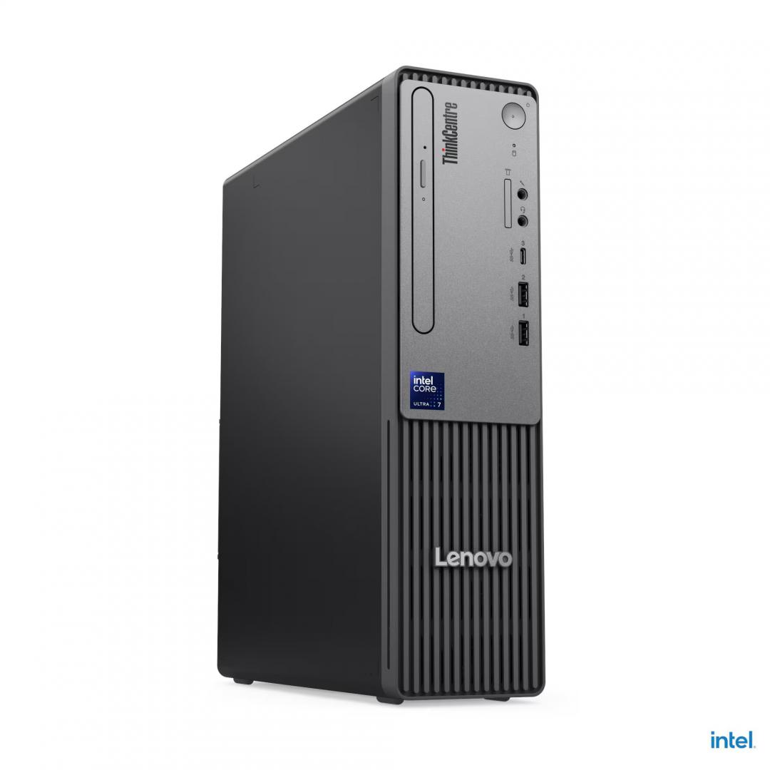 Desktop Lenovo ThinkCentre neo 50s Gen 6 , Intel® Core Ultra 7 265, 20C (8P + 12E) / 20T, Max Turbo up to 5.3GHz, 30MB Intel Smart Cache, RAM 1x 16GB UDIMM DDR5-5600, SSD 512GB SSD M.2 2280 PCIe® 4.0x4 NVMe®, Video: Intel® Arc™ A310 LP 4GB GDDR6, Optic: None, Card reader: 3-in-1 Card Reader (13DM001MRI)