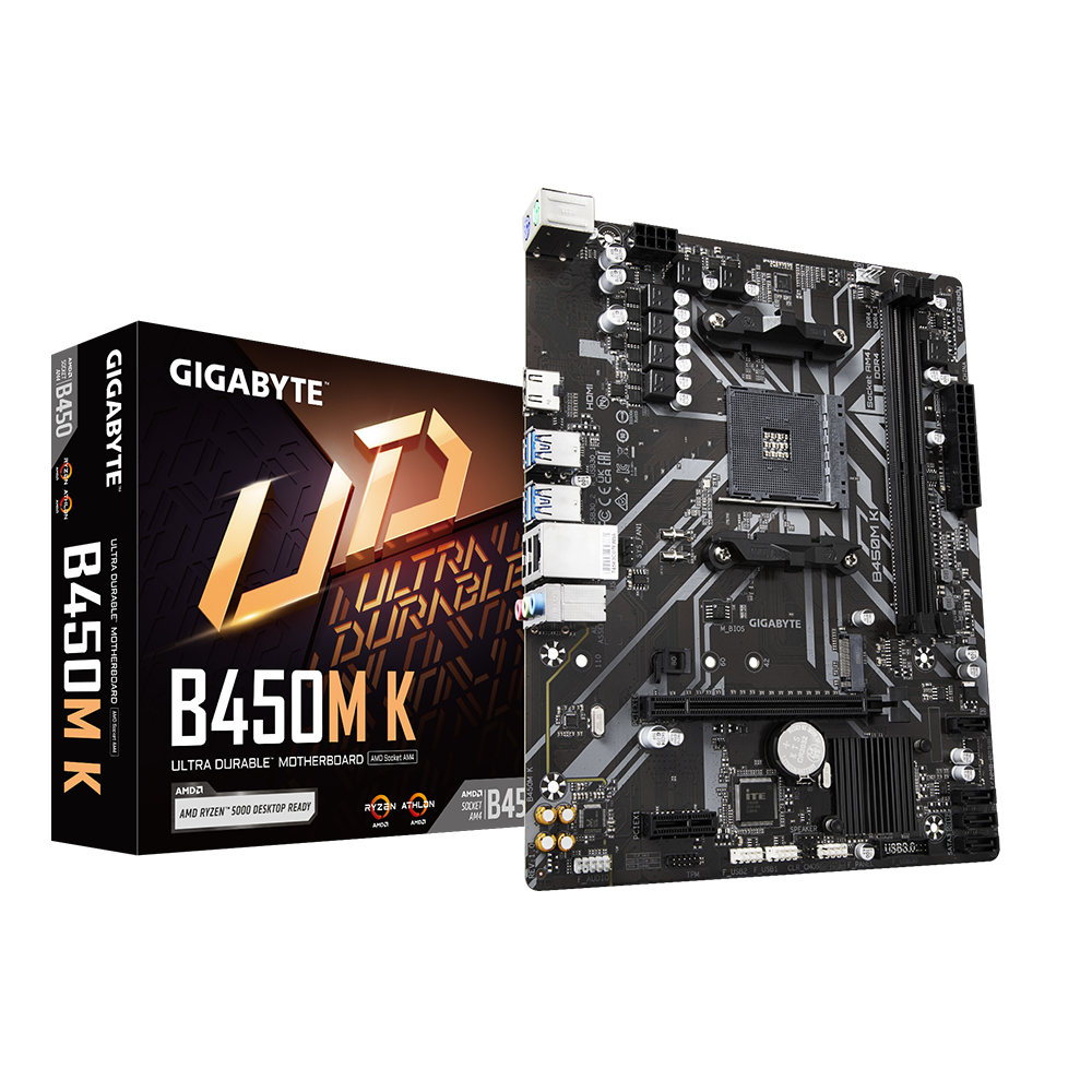 Placa de bază Gigabyte B450M K DDR4 AM4 (B450M K)