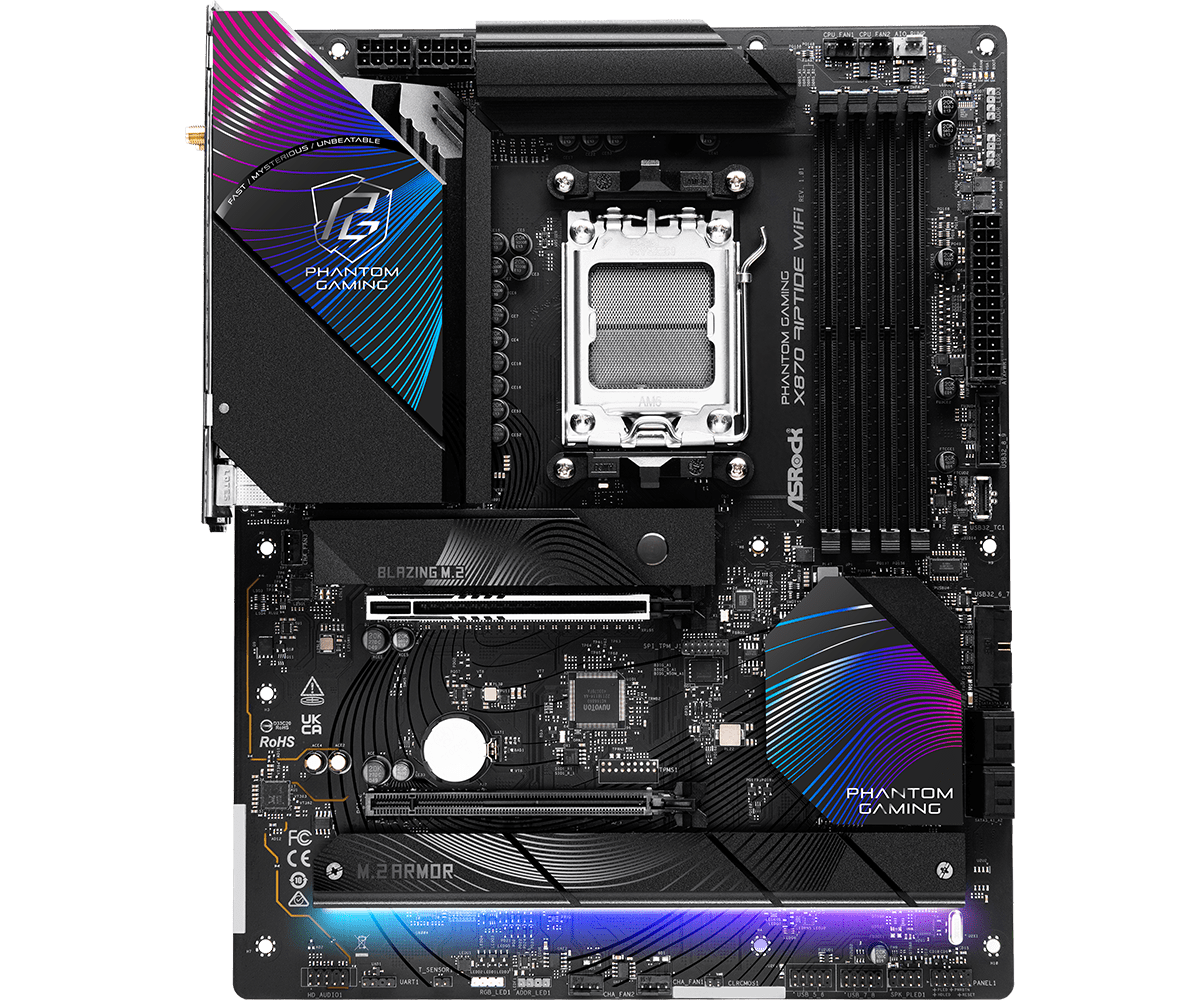 Placa de bază ASRock X870 RIPTIDE WIFI AM5 (X870 RIPTIDE WIFI) - imagine 3