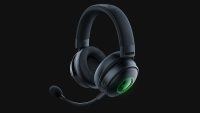 Casti cu micofon Razer Kraken V3 Pro wireless with Haptic Technology, 20 Hz – 20 kHz, 32ohm, 96db, driver 50mm, black (RZ04-03460100-R3M1)